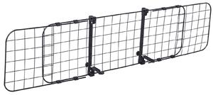 Barriera Divisore di Protezione Macchina per Cani Regolabile 91-145x30 cm