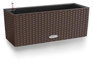 Cassetta portafiori Cottage in plastica colore marrone H 19 x L 50