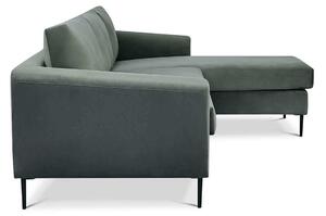 Divano per interno con chaise lounge 280 cm GREGOR - Grey