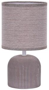 ONLI - Lampada da tavolo SHELLY 1xE27/22W/230V marrone 28 cm