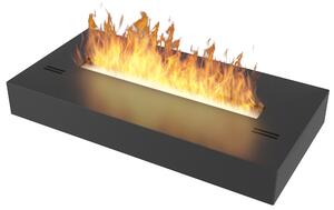 Bruciatore a Bioetanolo per Camini 60x8x30 cm 1L Simple Box 600 Nero