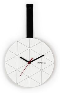 Orologio da parete Minuetto nero e bianco