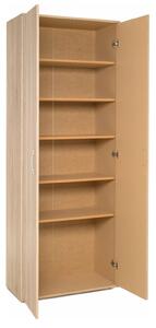 Armadio 70x34x187 cm con 5 ripiani Andy 3 rovere sonoma