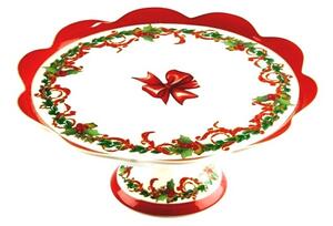 Alzatina Grande in Ceramica "Christmas" - Royal Family