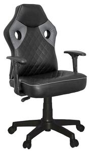 Sedia da Gaming 50x50x60 cm Spider nero grigio