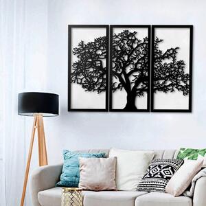 Cornice decorativa 125x88 cm albero della vita nero