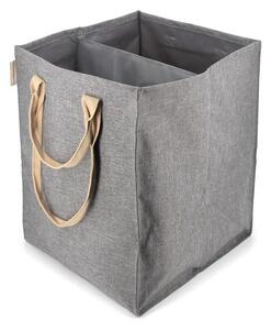Cesta per il bucato grigia in tessuto 71 l Laundry Hub Tweed duplo – Rolser