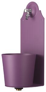 Fontana a Parete da Giardino con Rubinetto Belfer 42/PRX Viola