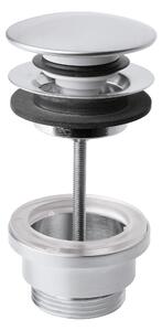 Scarico Lavabo Click-Clack G11/4 Modello Universale Satinato