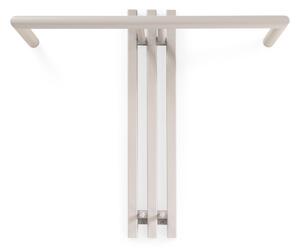 Attaccapanni da parete grigio tortora in acciaio 65 cm Senza – Spinder Design