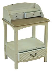 Comodino con Cassetti H 78 cm