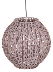 Lampadario in Rattan H 305 cm