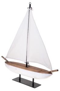 Modellino Barca a Vela 43x85 H 47 cm