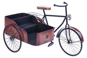 Modellino Bici Sidecar con Contenitore Larghezza 58 cm