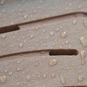 Pedana per doccia in compensato marino in legno naturale 60 x 60 cm