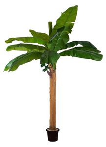 Pianta Artificiale Pianta Banana con Vaso H 240 cm