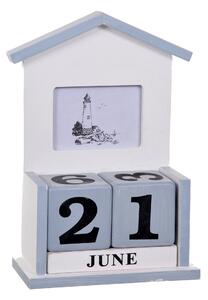 Porta Foto con Calendario 32H cm