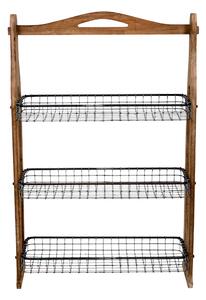 Portaoggetti con Cestelli H 107 cm