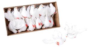 Set 12 Colombe Decorative 10 cm