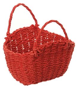 Set 12 Borsine di Carta con Manici Larghezza 12 cm