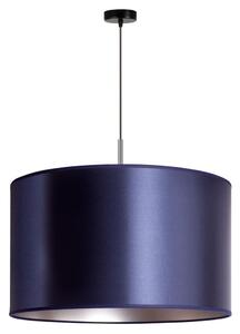 Duolla - Lampadario a sospensione con filo CANNES 1xE27/15W/230V diametro 50 cm blu/argento