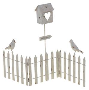 Set 2 Cancellata Decorativa con Uccellini 52 cm