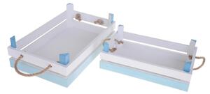 Set 2 Cassette H 34 cm