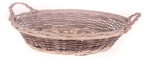Set 2 Cesti Ovali Nat 40x30x13 cm