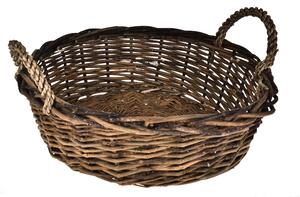 Set 2 Cesti Rotondi Nat Willow Ø 35x13 cm