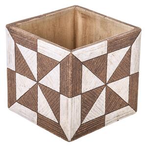 Set 2 Cubo Geometrico Condisegno Geometrico H 17 cm