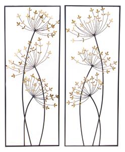 Set 2 Quadri Ferro 70x3x90 cm