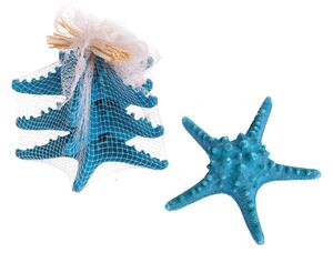 Set 6 Stelle 20 cm Colorata in Rete