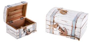 Set 2 Scrigni Larghezza 22 cm