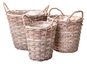 Set 6 Cesti 24x H 20 cm