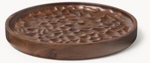 Vassoio decorativo in legno di acacia Camila, Ø 25 cm