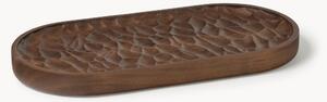 Vassoio decorativo in legno di acacia Camila, larg. 30 cm
