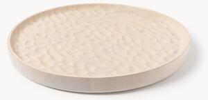 Vassoio decorativo in legno di frassino Camila, Ø 35 cm