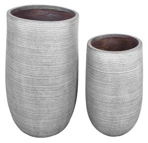 Set 2 Vaso Stripe Alto Misure 395x64 cm
