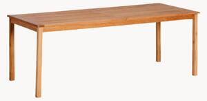 Tavolo da giardino in legno di teak fatto a mano Oxford, 210 x 90 cm