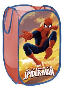 Spiderman Portagiochi in Tessuto Pop Up