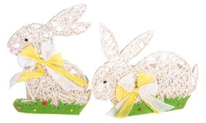 Set 3 Set 2 Conigli Contenitori H 26 cm