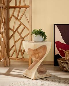 Tavolino Hakon in legno massello di mungur 30 x 30 cm