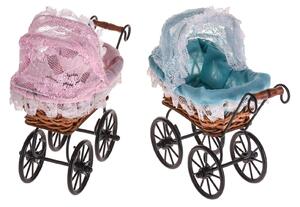 Set 4 Carrozzine 16x x17 cm