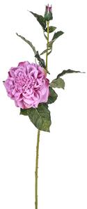 Set 4 Rose Artificiali con Boccio H 69 cm