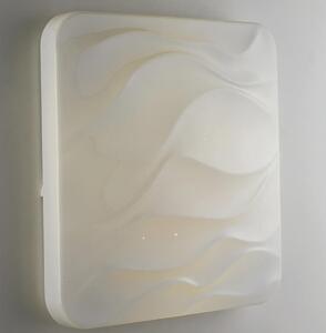 Plafoniera moderno Wave LED CCT , in acrilico, bianco8.5x43 cm, LUCE AMBIENTE DESIGN