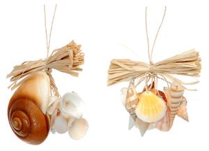 Set 6 Conchiglie da Appendere H 30 cm