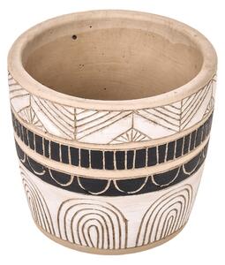 Set 6 Contenitori Decorativo Righe con Righe Larghezza