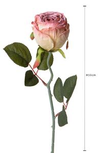 Set 8 Rose Artificiali Boccio 50 cm