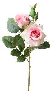 Set 8 Rose Artificiali Real Touch per 4 38 cm
