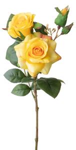 Set 8 Rose Artificiali Real Touch per 4 38 cm